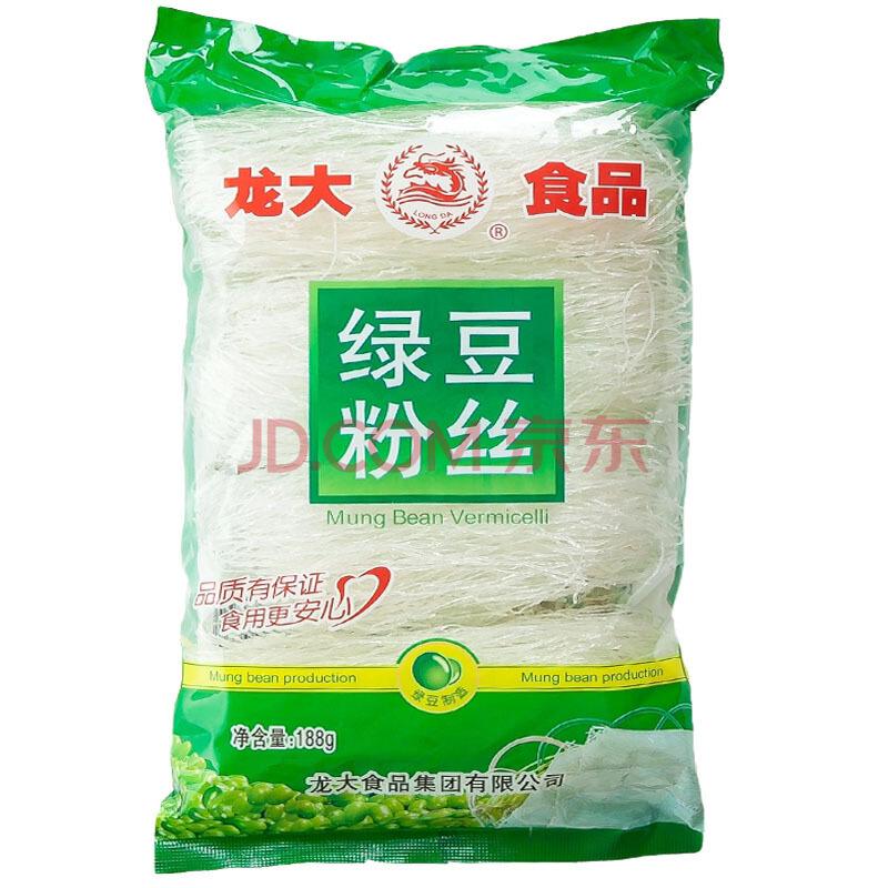 龙大正宗龙口绿豆粉丝水晶粉188g15.8元（2件5折）