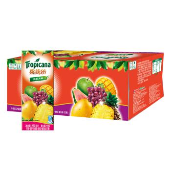 果缤纷 热带美味复合果汁 250ml*24盒 +凑单品