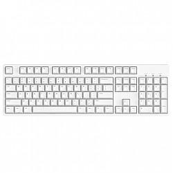 微信端：iKBC C104 机械键盘 银轴 黑色/白色