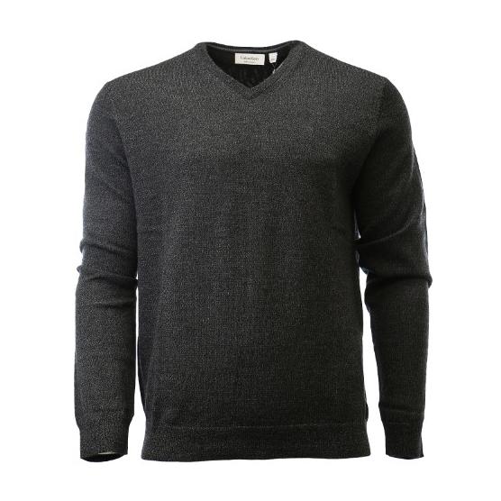 Calvin Klein 卡尔文·克莱 Merino wool男士V领羊毛衫