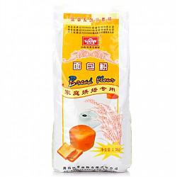 【京东超市】风筝面包粉 高筋小麦粉 咸面包/带盖方包/法包/法包 烘焙原材料 2.5kg