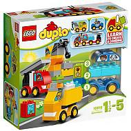 限PLUS会员：LEGO 乐高 DUPLO 得宝系列 10816 我的第一组汽车与卡车套装