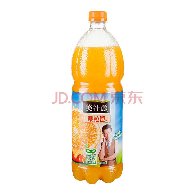 可口可乐（Coca-Cola）【京东超市】美汁源果粒橙1.25L/ 瓶 单瓶装