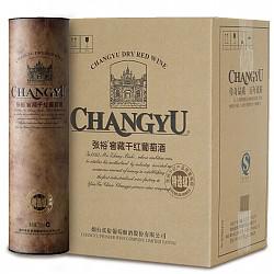 张裕（CHANGYU）红酒 特选级窖藏（圆筒装）干红葡萄酒750ml*6瓶整箱