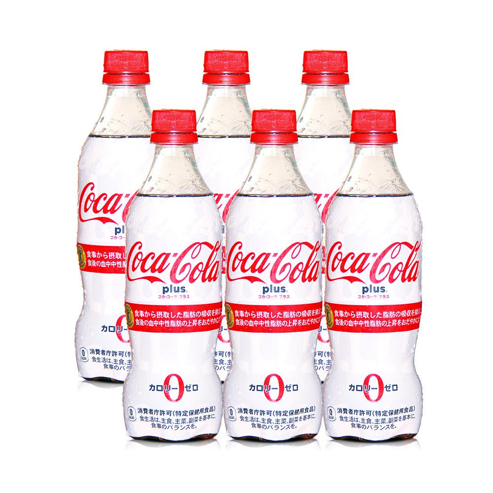 Coca Cola 可口可乐 PLUS 零卡路里可乐 470ml*6瓶 *2件