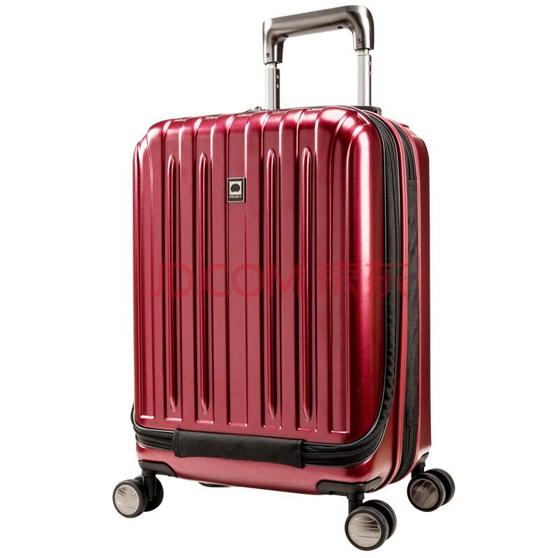 法国大使（Delsey）商务出行拉杆箱20英寸PC旅行箱可扩容前置仓行李箱男女万向轮深红色073399.0元