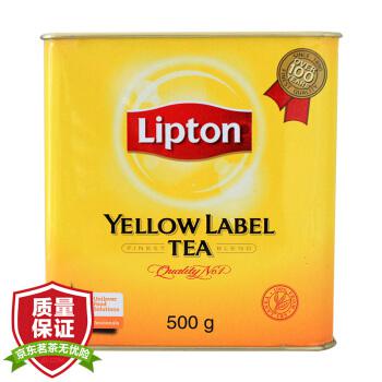 立顿（Lipton）  黄牌精选 红茶罐装 500g *3件