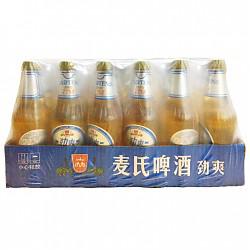 【京东超市】麦氏（MARTENS）1758 8°P 劲爽啤酒 500ml*24瓶