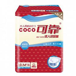 可靠 coco 超值型 成人纸尿裤 M号10片*1包