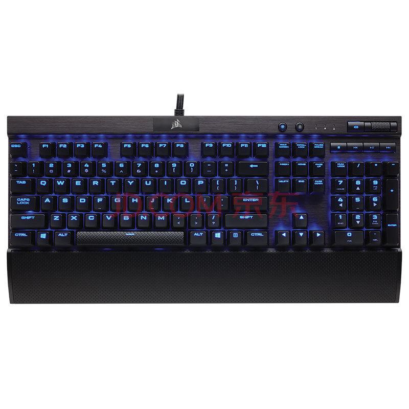 CORSAIR 海盗船 K70 LUX 蓝色背光版 机械键盘 红轴
