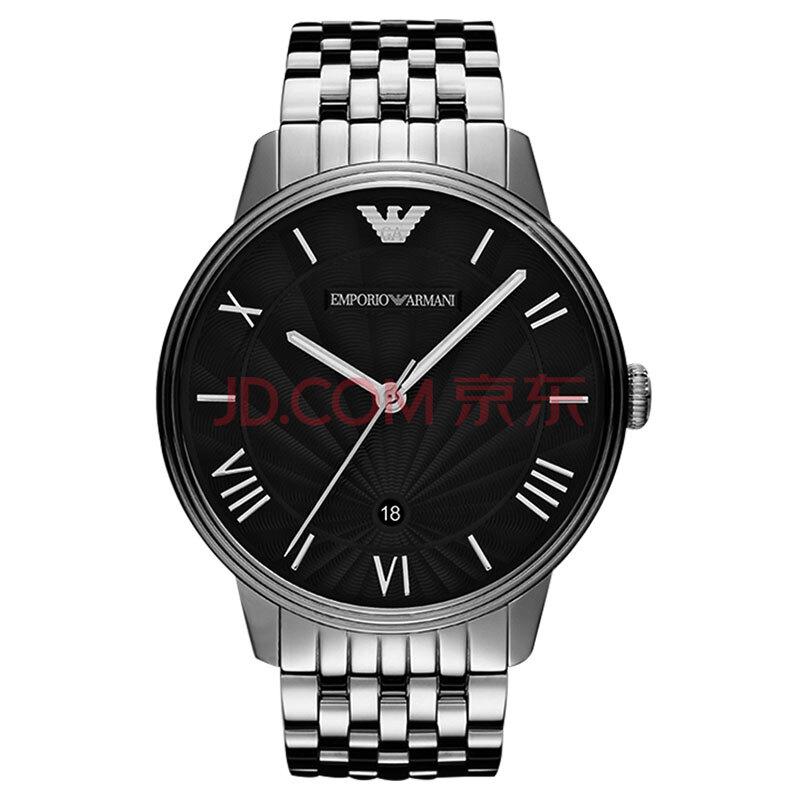 阿玛尼（EmporioArmani)手表商务时尚钢带石英男士腕表AR16141499元