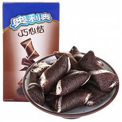 奥利奥（Oreo）巧心结浓情巧克力味饼干47g(新老包装随机发货)广东一元特价手慢无