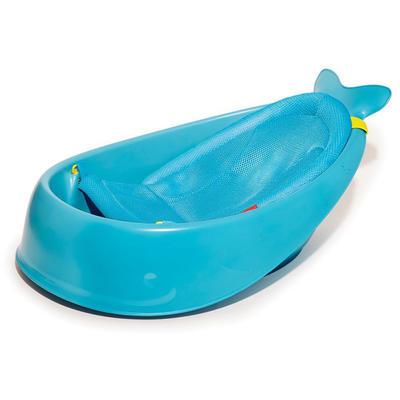 SKIP HOP Moby Smart Sling 蓝色鲸鱼造型吊绳宝宝浴缸