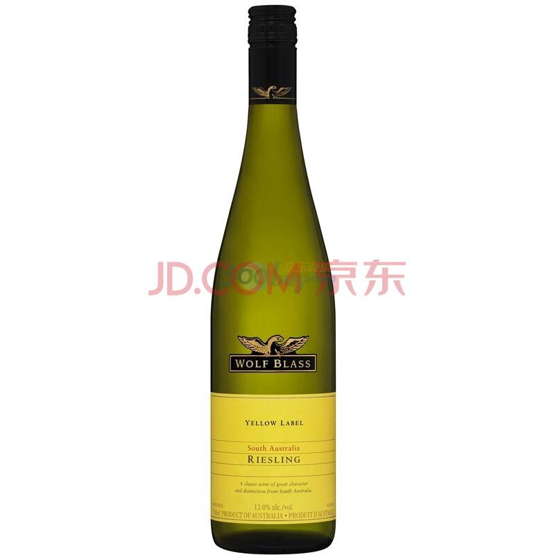 京东海外直采澳大利亚进口纷赋黄牌雷司令白葡萄酒750ml184.4元（合61.47元/件）