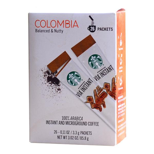 Starbucks 星巴克 VIA 哥伦比亚速溶咖啡 26条*2盒