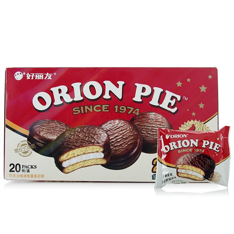 【京东超市】Orion 好丽友 巧克力派20枚 680g/盒