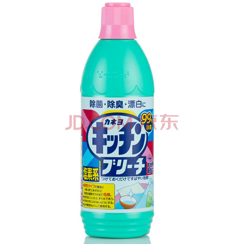 限plus会员：家耐优 KANEYO 厨房用漂白液（S）600ml/瓶(日本原装进口) *2件