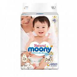 Natural Moony 尤妮佳 皇家系列 婴儿纸尿裤L号54片