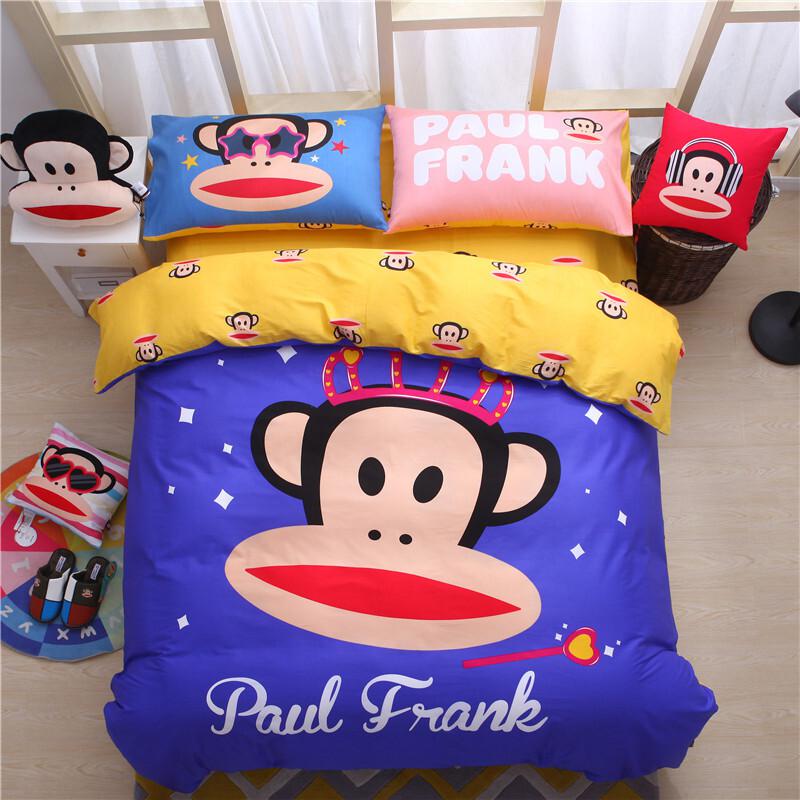 PAUL FRANK大嘴猴 全棉卡通四件套适用于1.5米/1.8米床