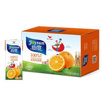 统一 怡赏 100%橙汁 200ML*24盒