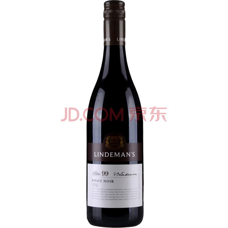澳大利亚进口 利达民BIN99黑皮诺干红葡萄酒 750ml *4件