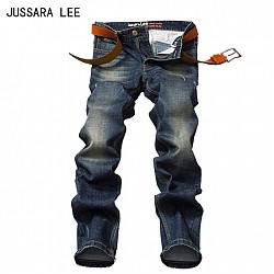JUSSARA LEE 男士 直筒修身牛仔裤
