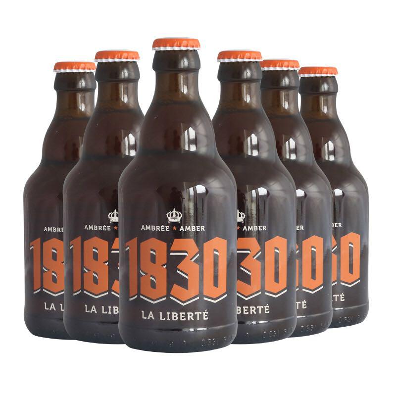 1830 琥珀啤酒 330ml*6瓶