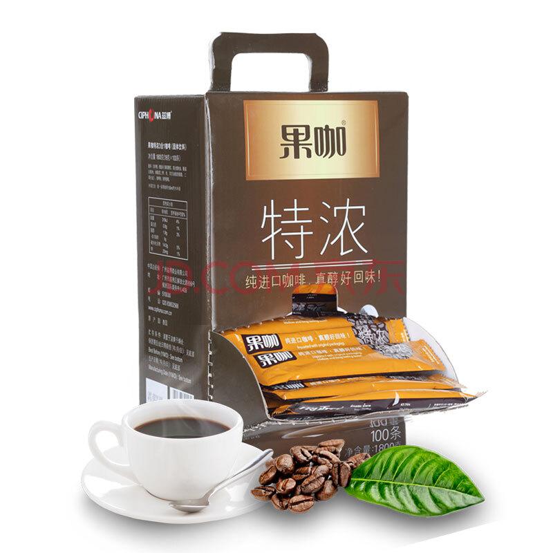 果咖 特浓咖啡 三合一速溶咖啡 1800克（18g*100条）