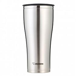 象印600ml不锈钢真空保温保冷杯广口咖啡杯办公水杯子 SX-DQ60C-XA
