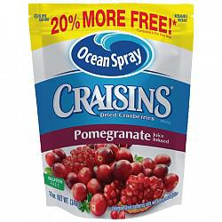 12点：美国进口 优鲜沛Ocean Spray Craisins 蔓越莓干 红石榴味 340g *11件110.77元（合10.07元/件）