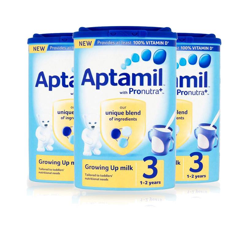 Aptamil 爱他美 幼儿奶粉 3段（英国版） 900g 3罐装