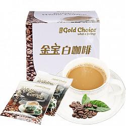 白菜价 金宝（Gold Choice）白咖啡（速溶咖啡饮料）240克（40克X6包）