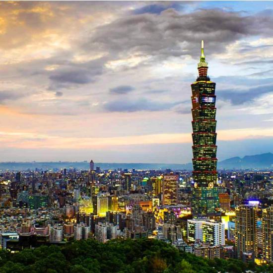 中国国航 上海-台北8日往返含税