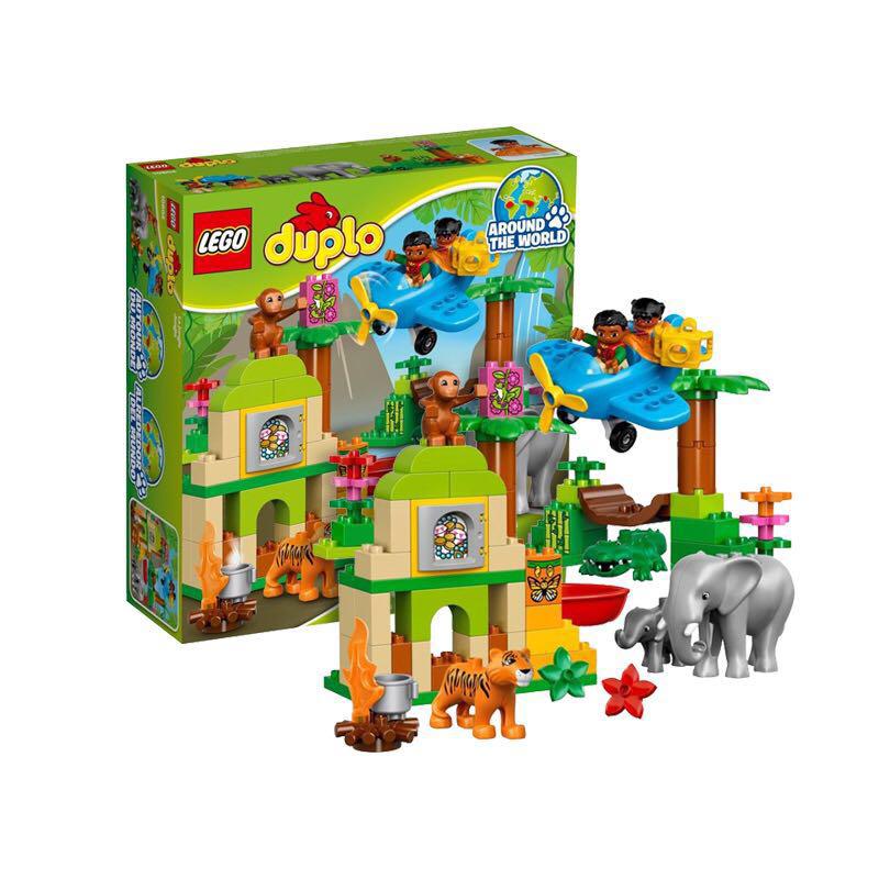 LEGO 乐高 得宝系列丛林动物 益智拼装积木玩具10804 2岁以上