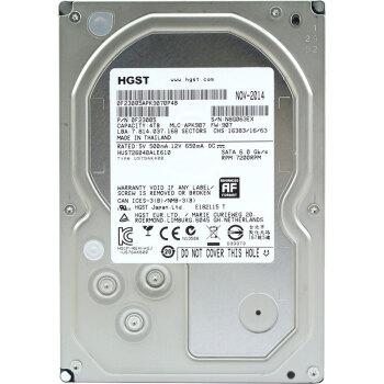 HGST 昱科 Ultrastar 4TB  3.5英寸 企业级机械硬盘 （HUS726040ALE610、7200RPM)