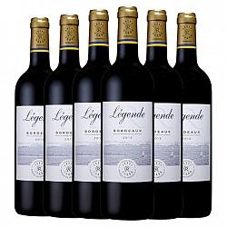 Légende 拉菲传奇 Barons de Rothschild Collection 波尔多干红葡萄酒 750ml*6