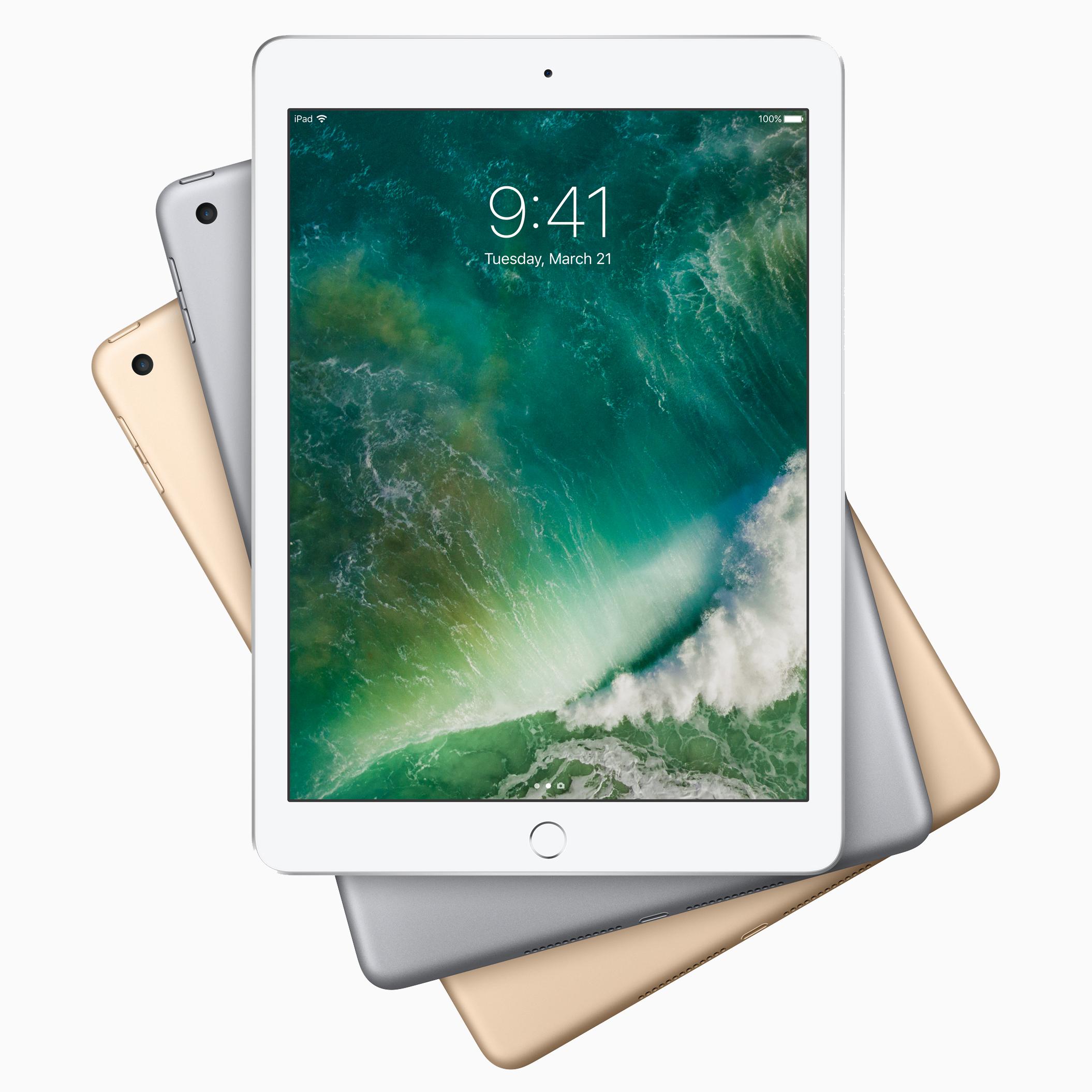 Apple 苹果 2017款 iPad 32GB 9.7英寸 平板电脑 金色