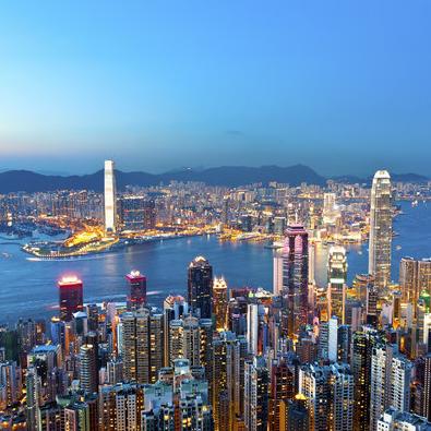 北京直飞香港4-5天往返含税机票