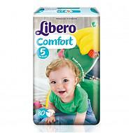 Libero 丽贝乐 comfort 婴儿纸尿裤 L80片*3 *3件