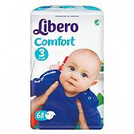 Libero 丽贝乐 babysoft 婴儿纸尿裤 S68片 *7件496元（合70.86元/件）