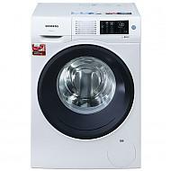 西门子(SIEMENS) XQG90-WM12U4C00W 9公斤 变频 滚筒洗衣机 全屏触摸显示器 加速洗 节能洗（白色）