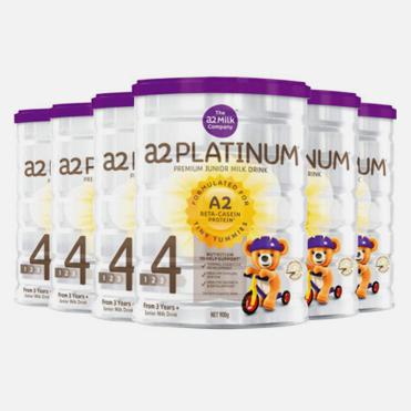 a2 艾尔 Platinum白金版 婴儿奶粉 4段 900g*6罐