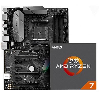 AMD 锐龙 Ryzen 7 1700 处理器 + ASUS 华硕 ROG STRIX B350-F GAMING主板