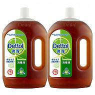 滴露（Dettol） 消毒液 1.8L*2瓶 家居衣物除菌