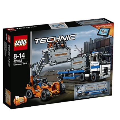 LEGO 乐高 机械组 42062 集装箱工程车组合