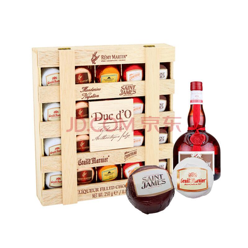 DUCDO 迪克多 木盒酒芯巧克力 250g96元