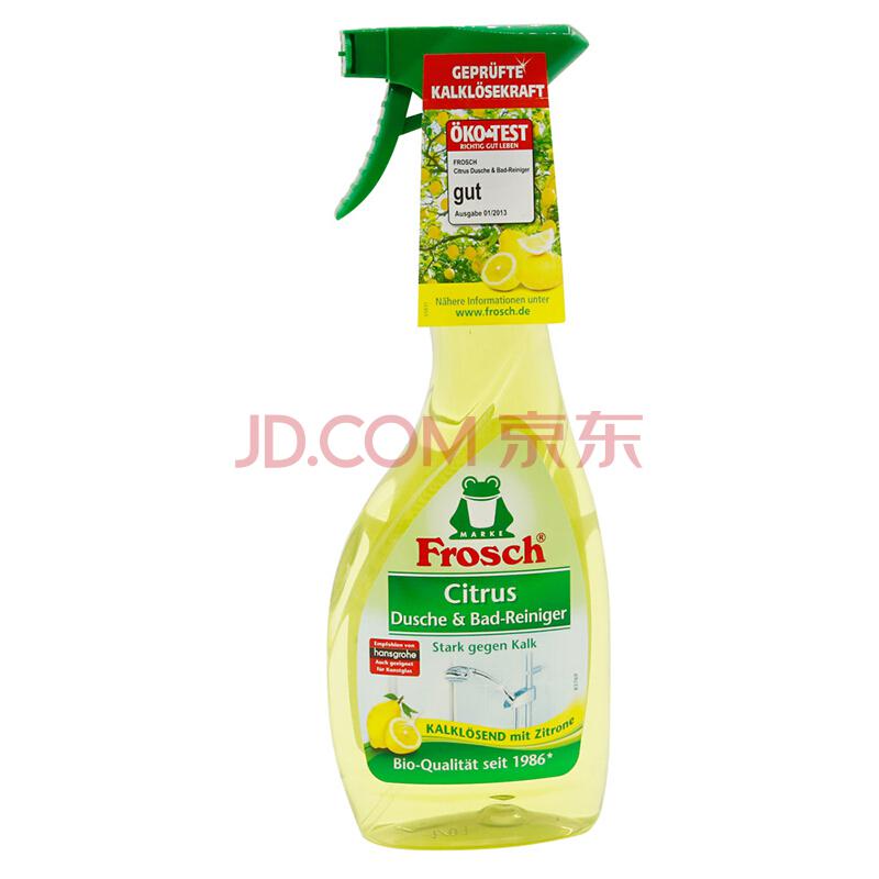 Frosch 菲洛施 柠檬卫浴洁具污喷雾清洁剂 500ml29元，可199-100