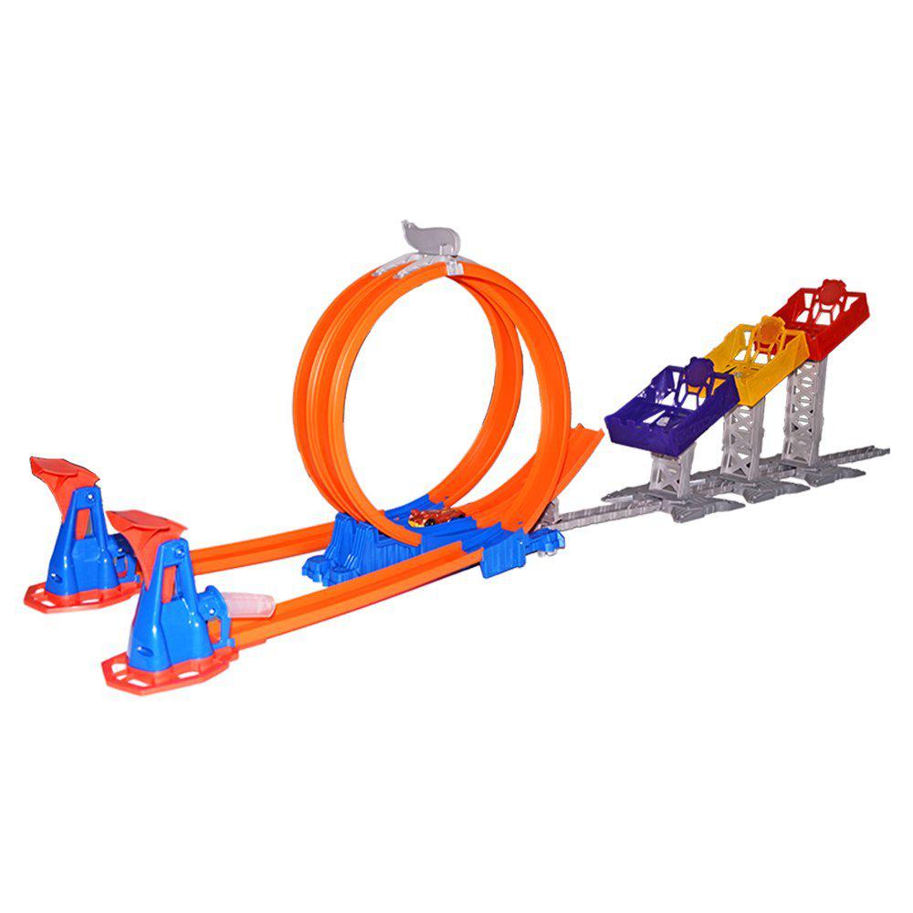 [当当自营]Hotwheels风火轮极限跳跃赛道 儿童塑胶轨道玩具 DJC05