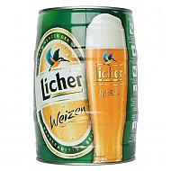 德国进口啤酒 力兹堡（Licher）小麦啤酒 5L*1桶装69元