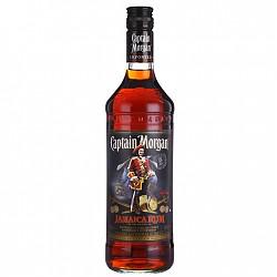 摩根船长（Captain Morgan）洋酒 （黑）牙买加朗姆酒 700ml